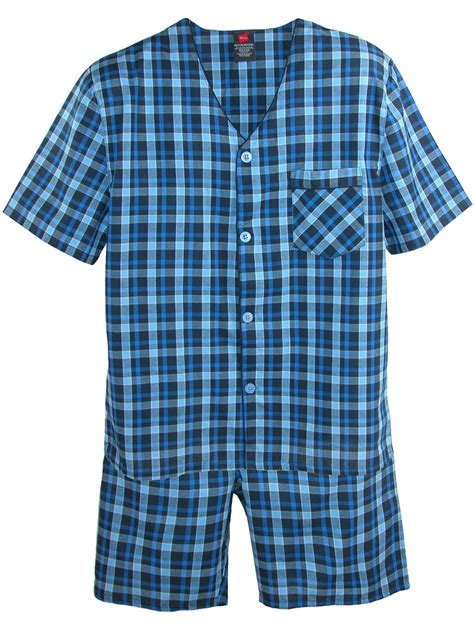 hanes men's pajama shorts|hanes men's cotton pajama sets.